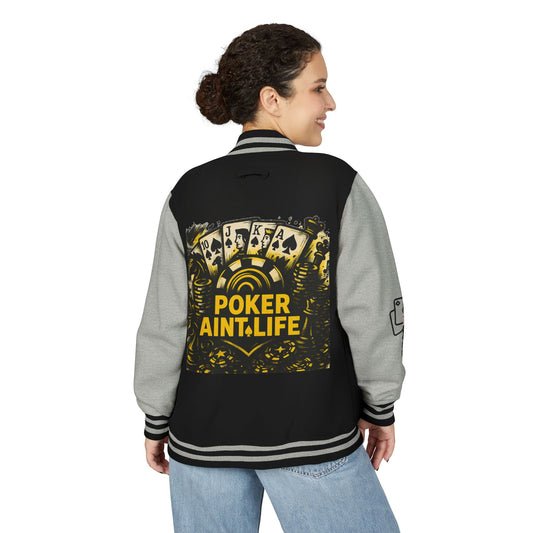 PokerAintLife Letterman Jacket