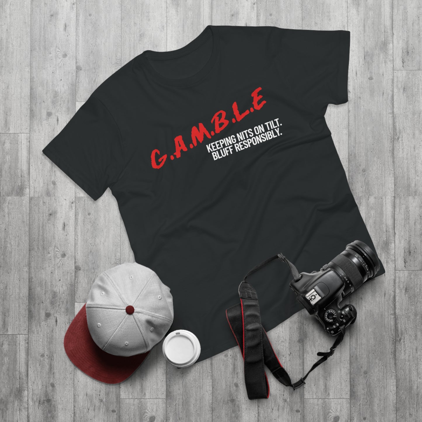 GAMBLE: Bluff Responsibly Tee Shirt