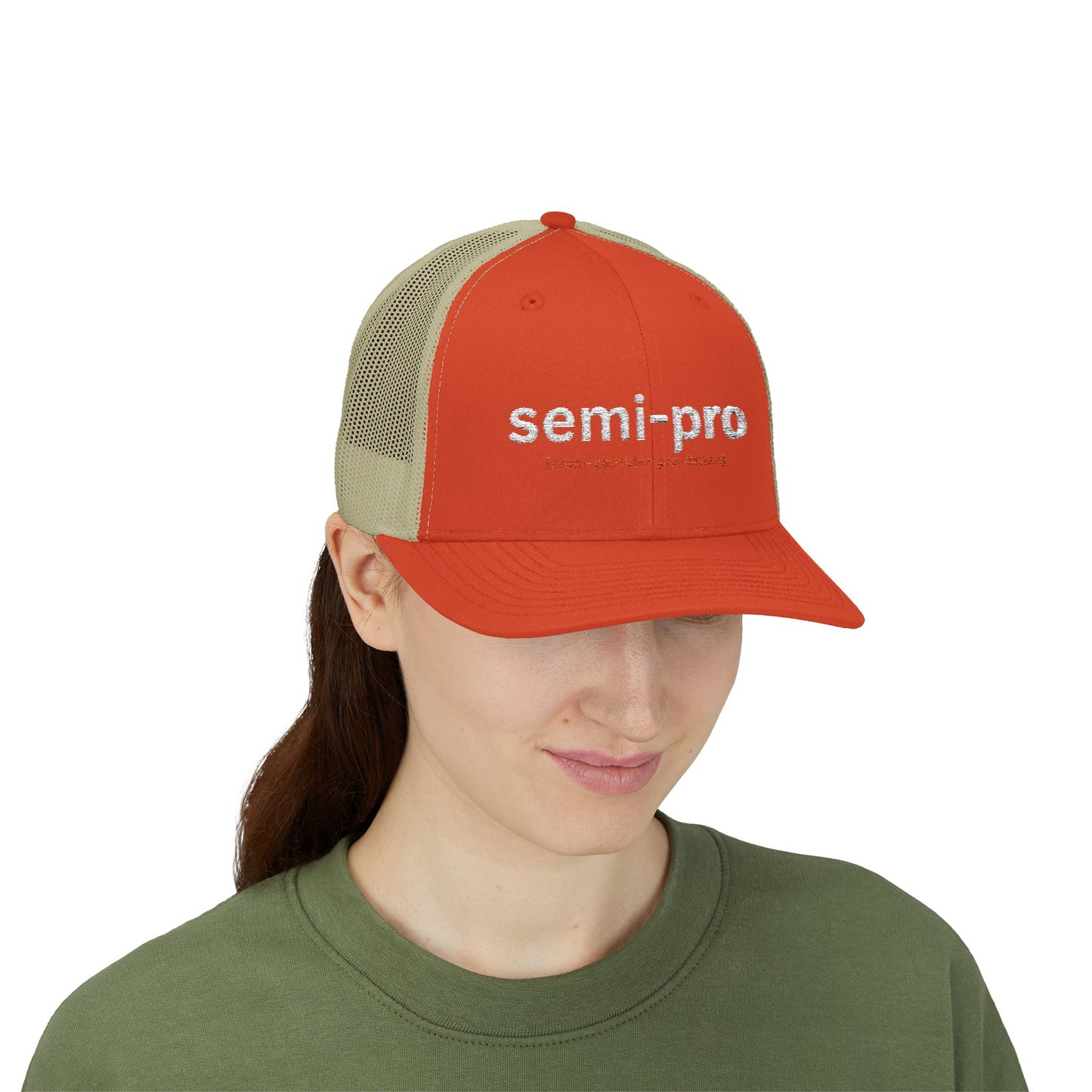 Semi-Pro Snapback Trucker Cap 2