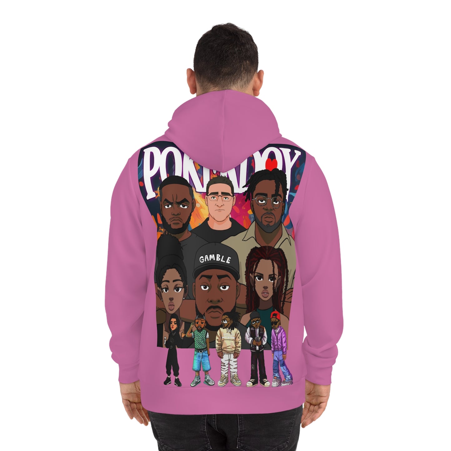 ::Pokerdox Hoodie:: (Pink)