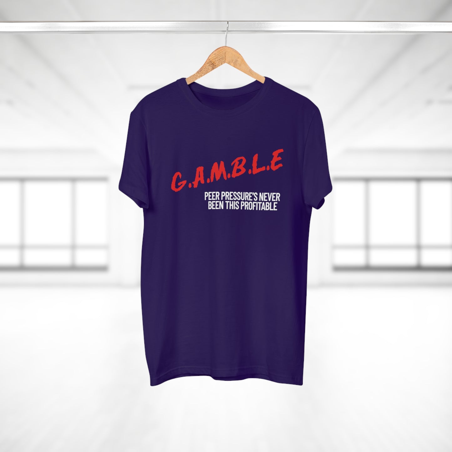 GAMBLE: Profitable Pressure Tee Shirt