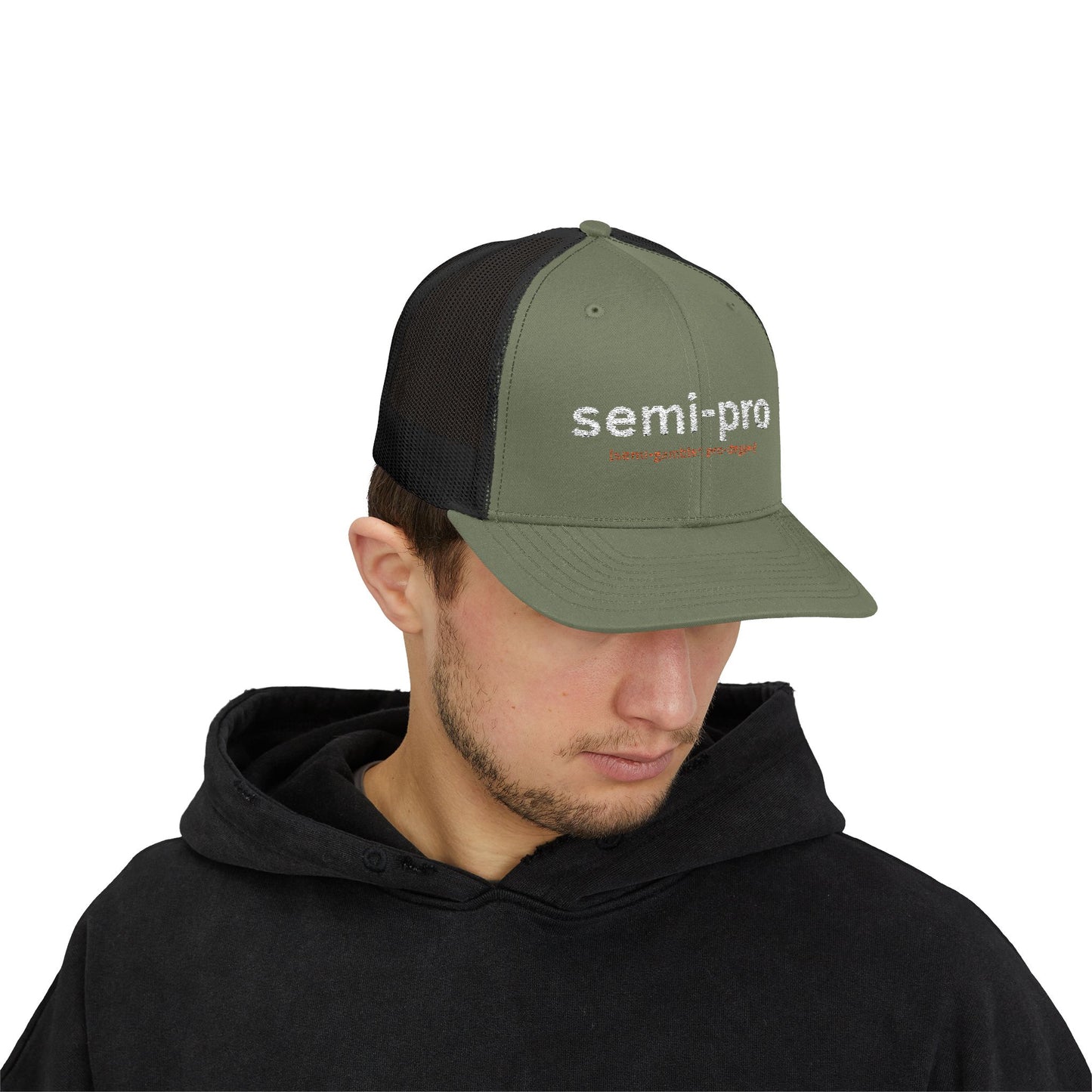 Semi-Pro Snapback Trucker Cap 2