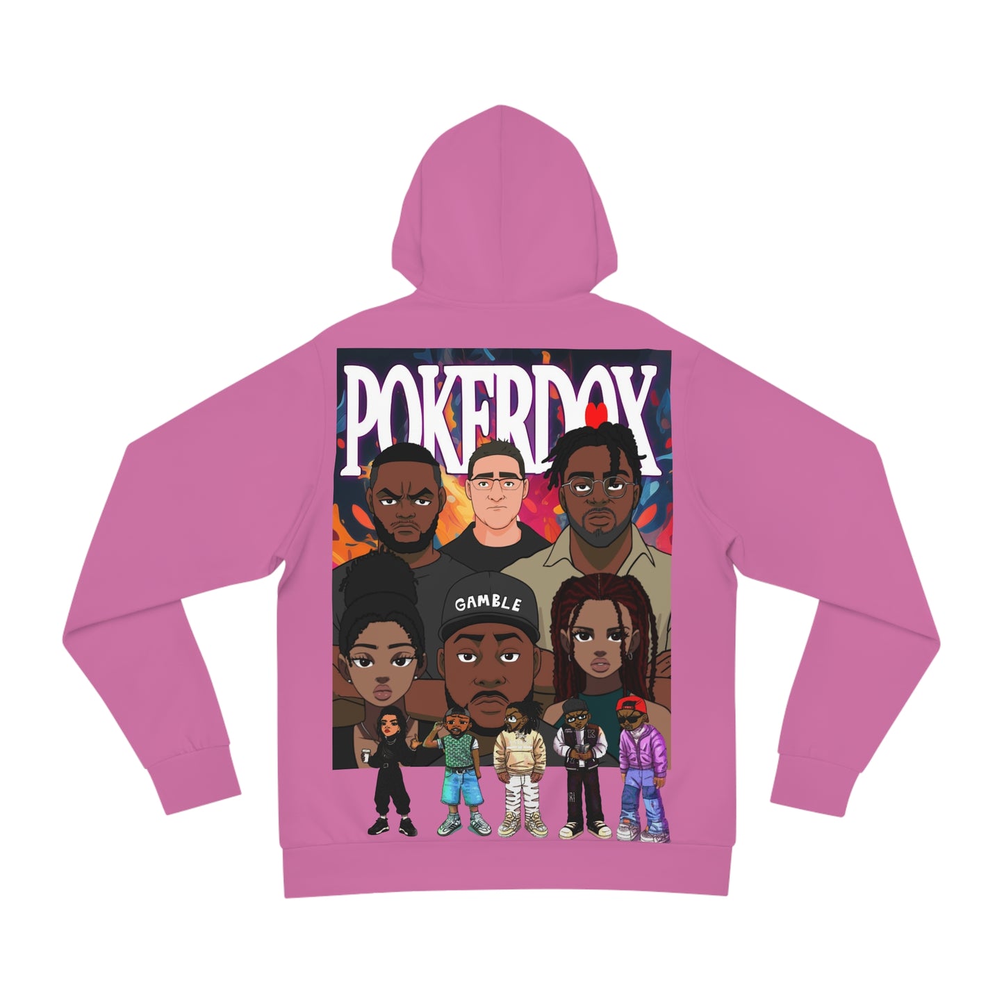 ::Pokerdox Hoodie:: (Pink)