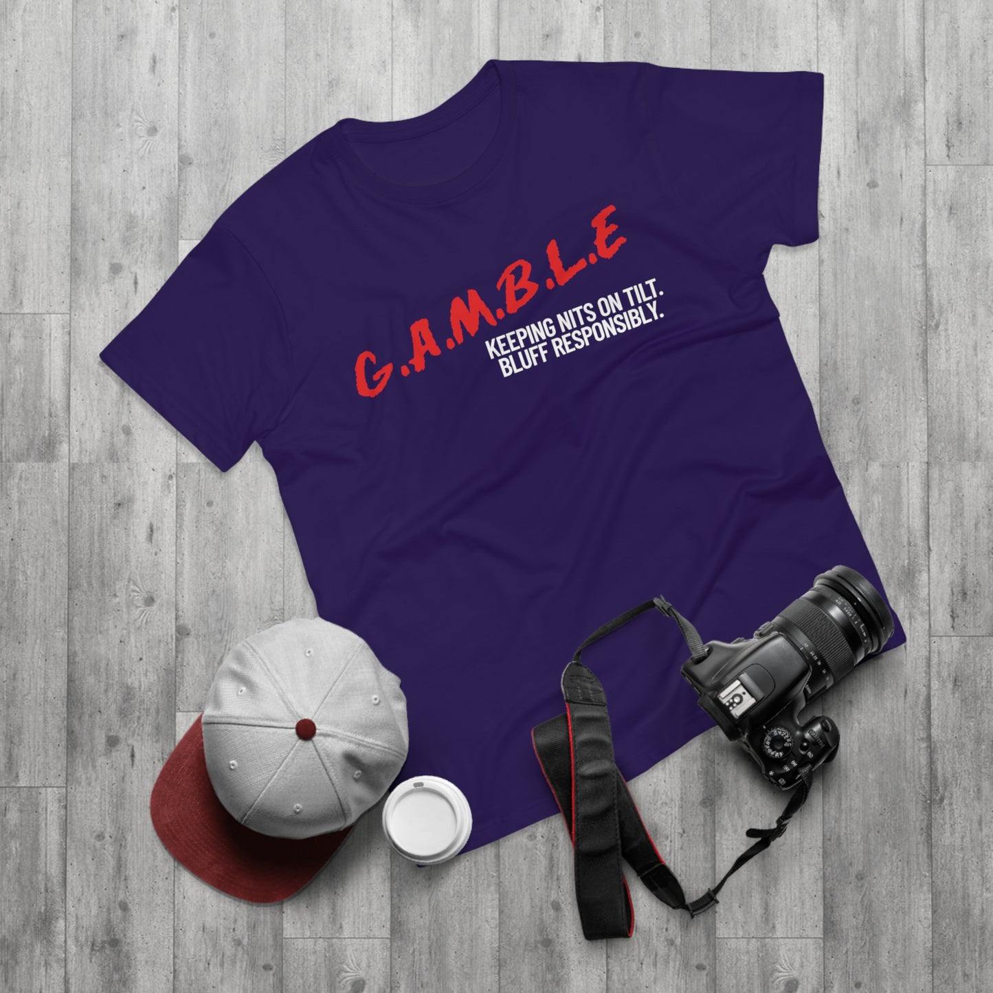 GAMBLE: Bluff Responsibly Tee Shirt