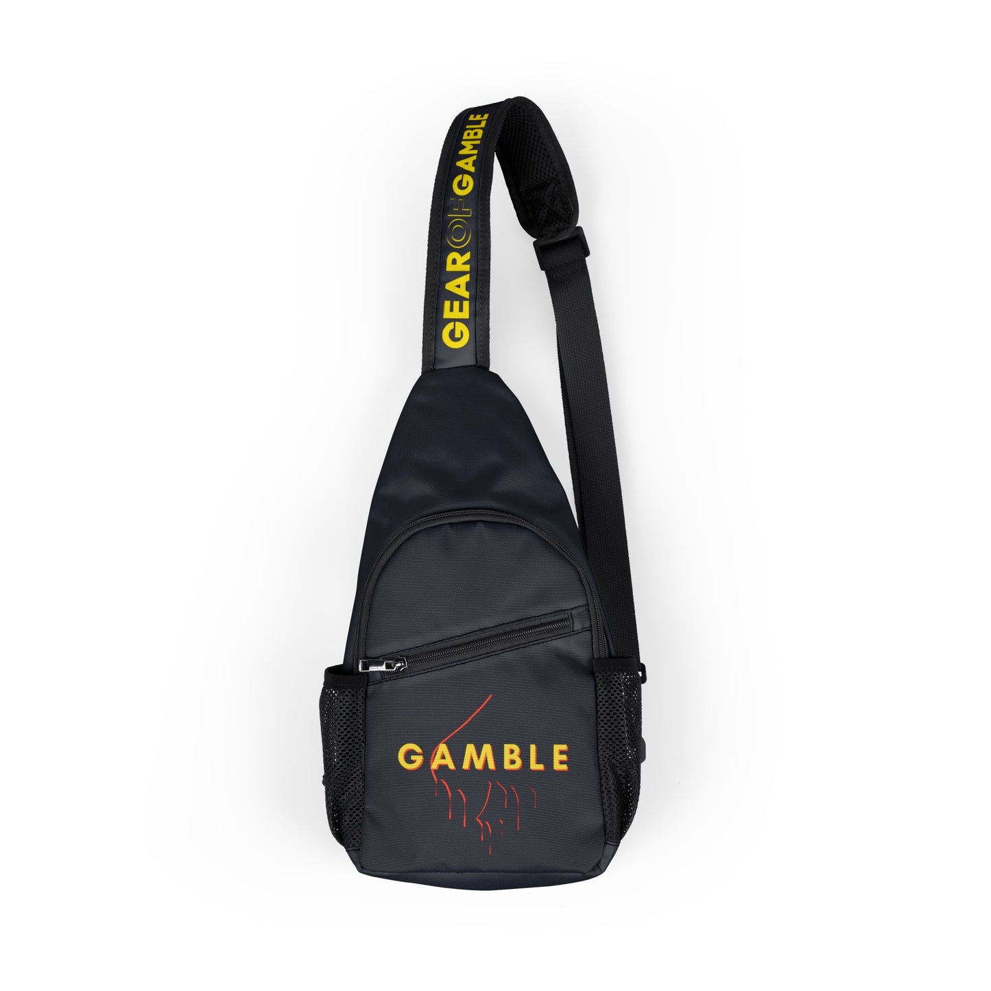 Black Gamble Chest Bag