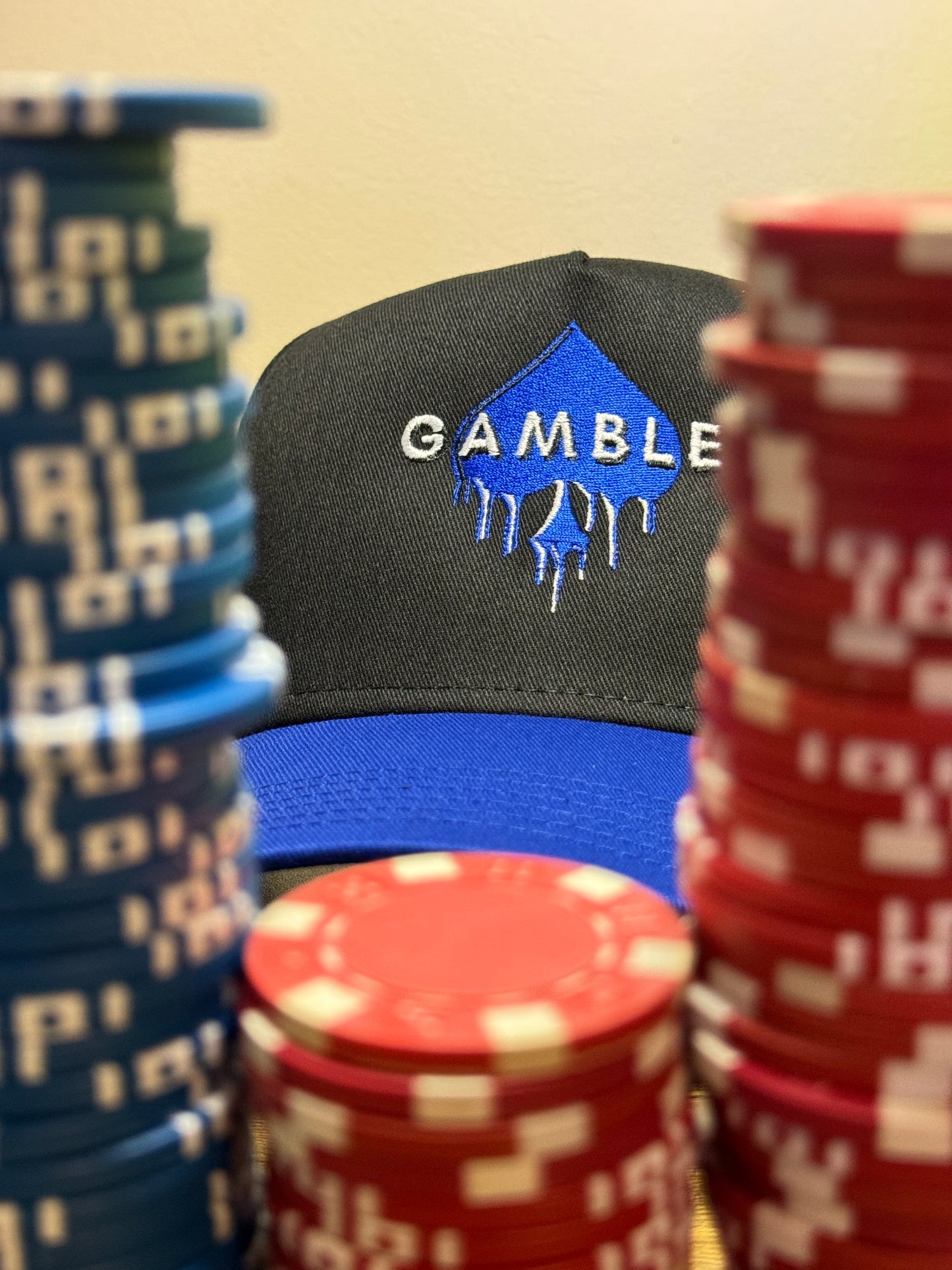 Gamble Drip Snapback BW – The Ultimate Poker Lifestyle Hat