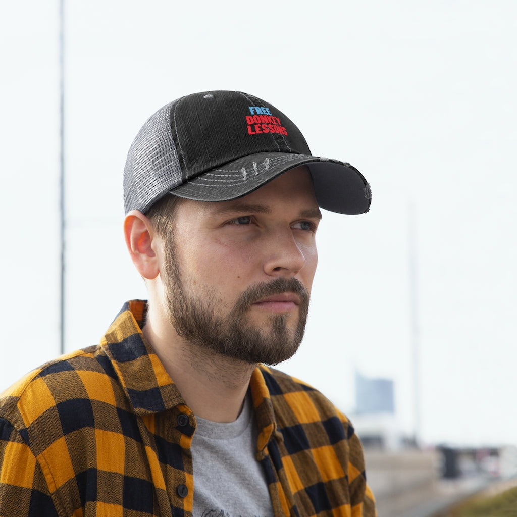 poker theme trucker hat