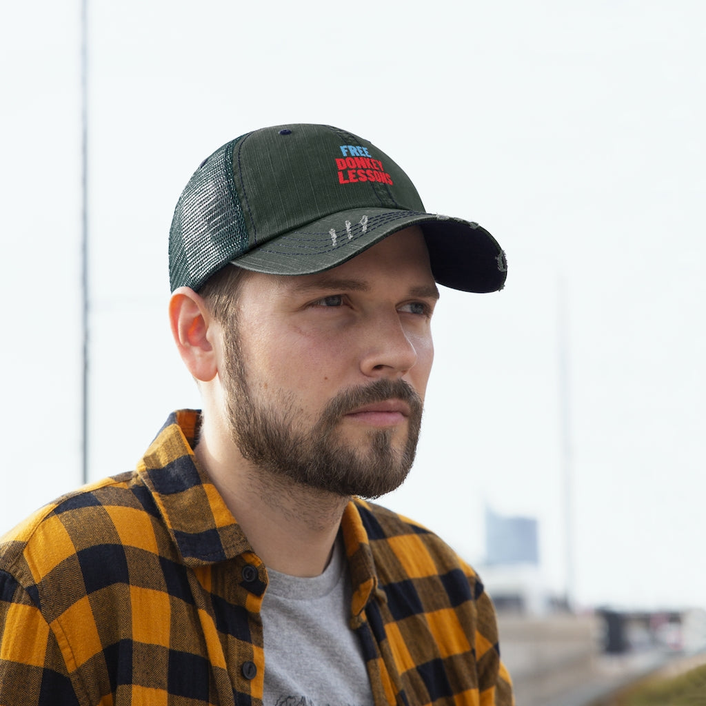 poker theme trucker hat