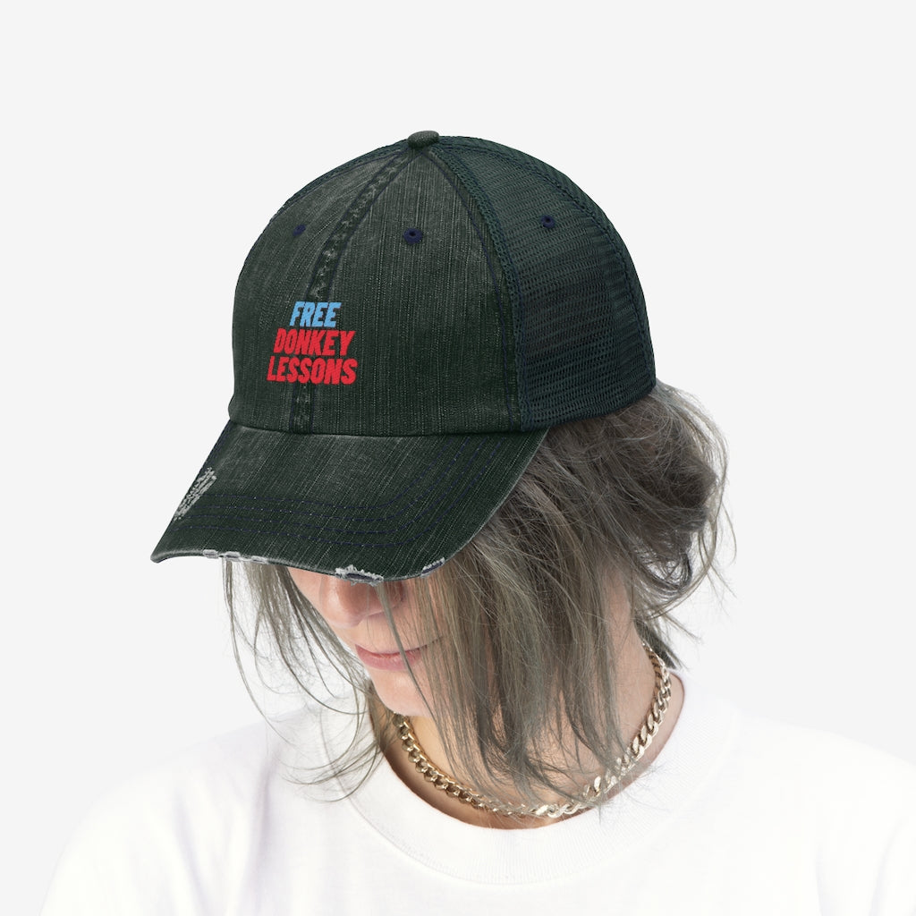 poker theme trucker hat