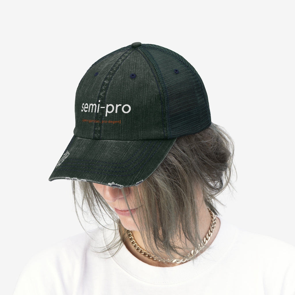 Poker Hats Semi Pro Degen