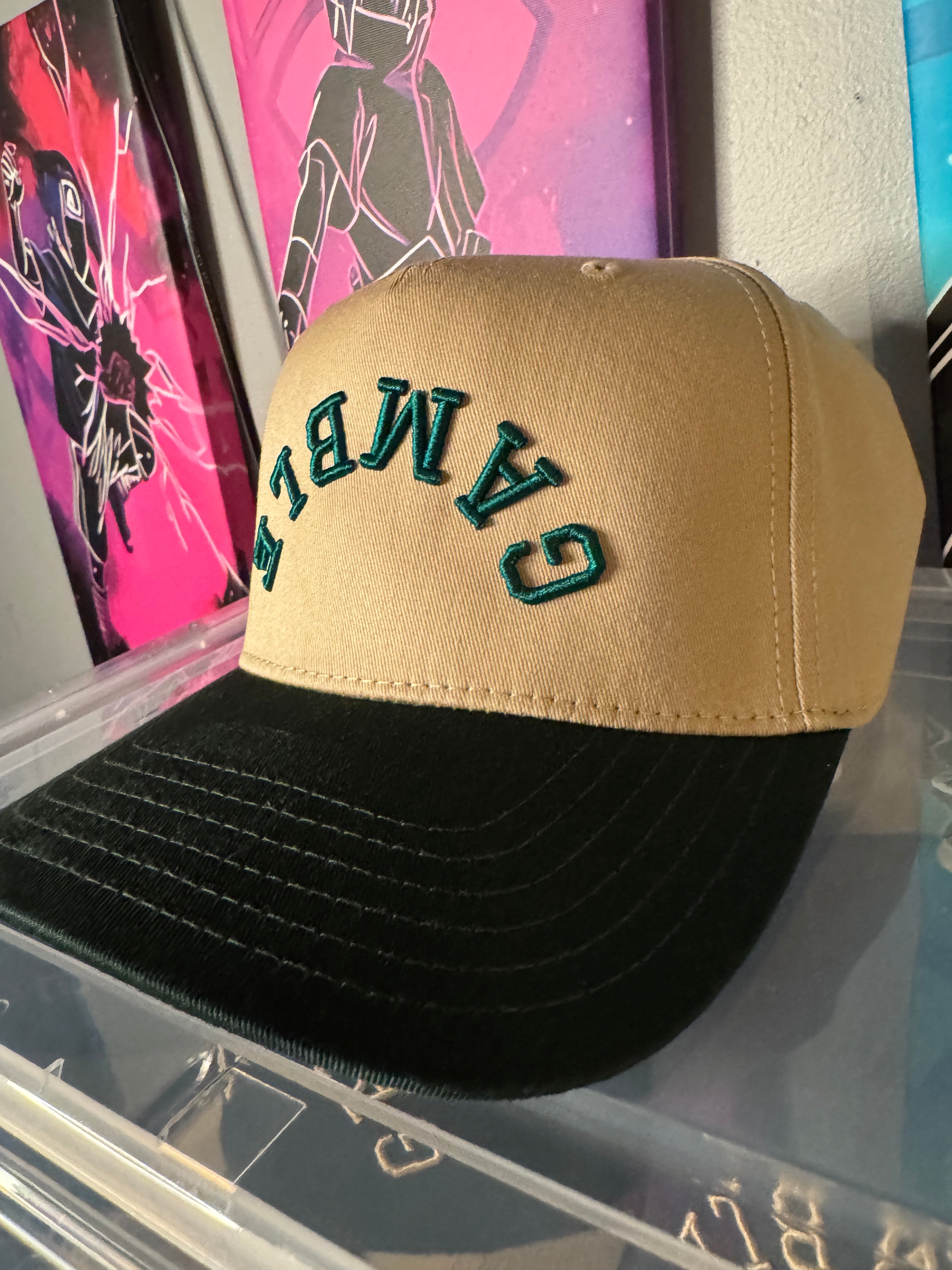 3D Puff Gamble Green RV Cap