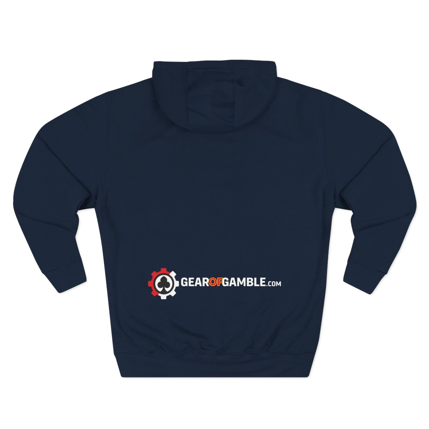 Big Rake Logo Fleece Hoodie — 'The Rake' Garden Tool Graphic Pullover