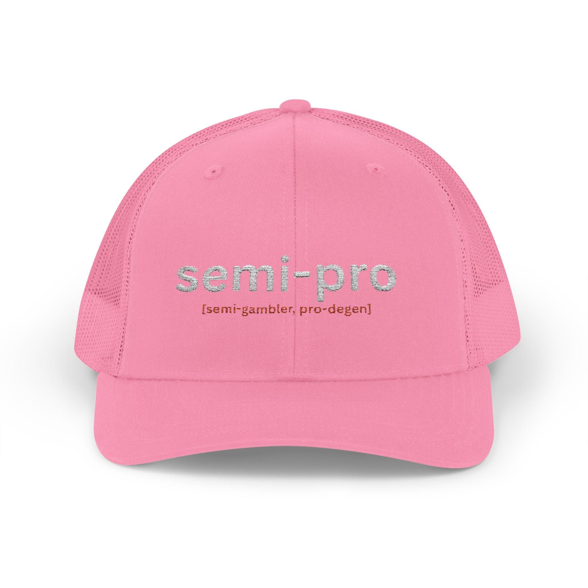 Semi-Pro Snapback Trucker Cap 2