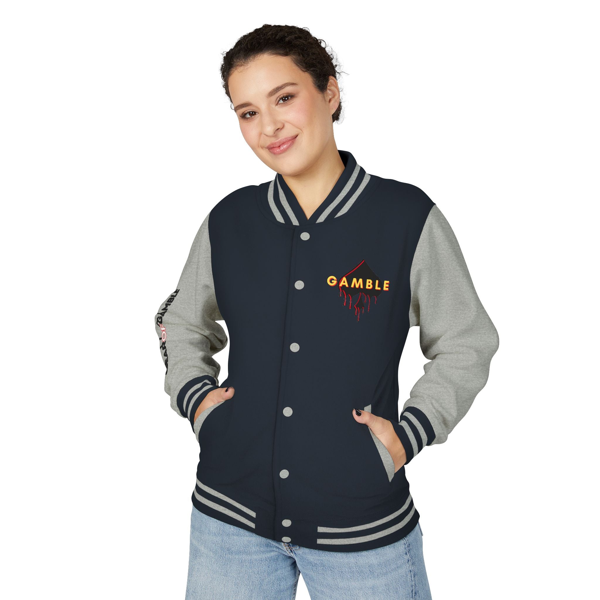 PokerAintLife Letterman Jacket
