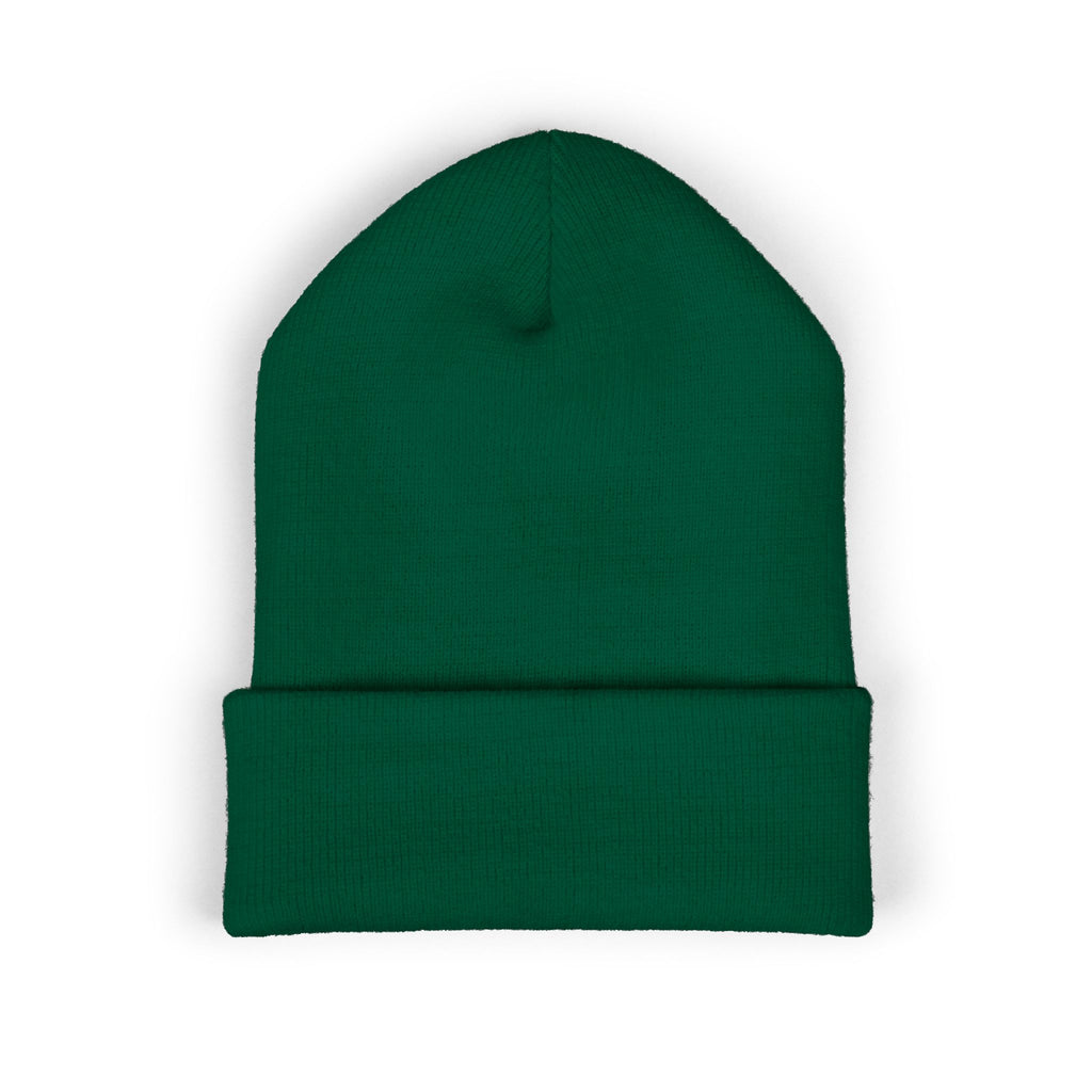 The Rake Embroidered Cuffed Beanie — Classic Logo Knit Hat