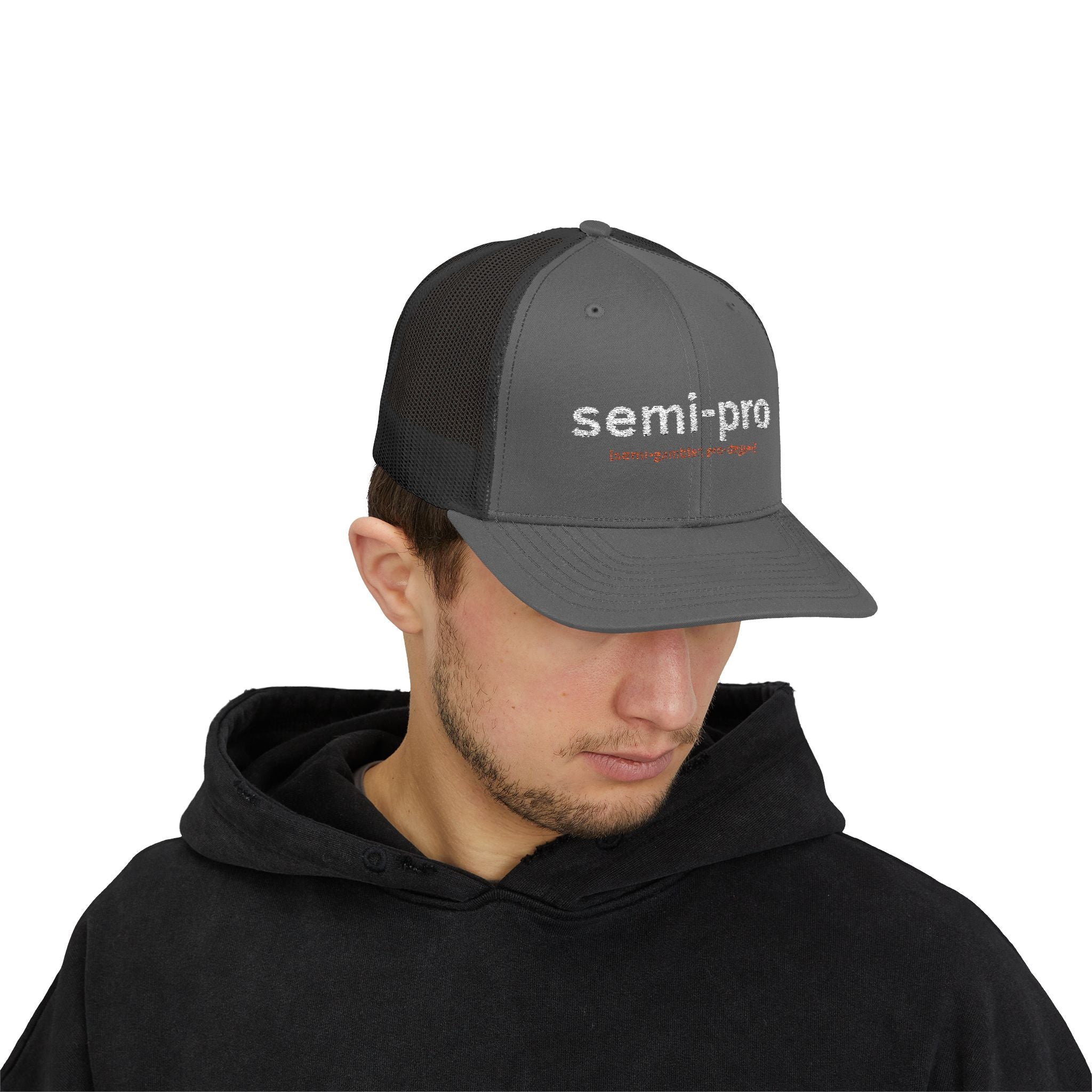 Semi-Pro Snapback Trucker Cap 2