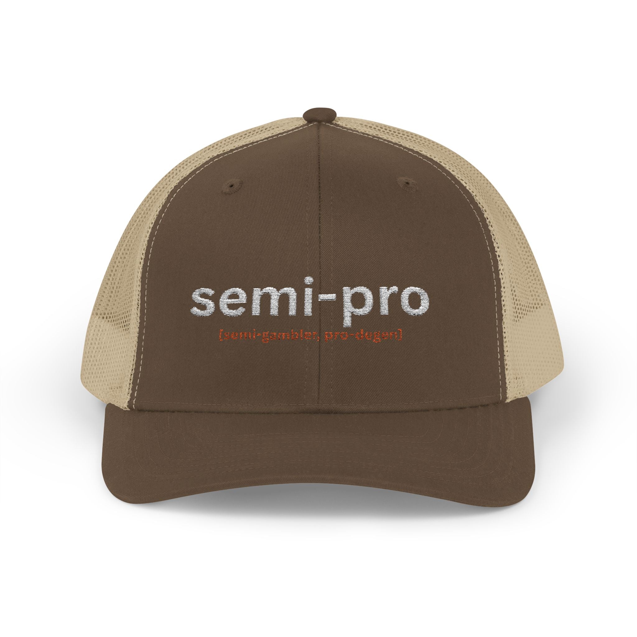 Semi-Pro Snapback Trucker Cap 2