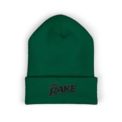 The Rake Embroidered Cuffed Beanie — Classic Logo Knit Hat