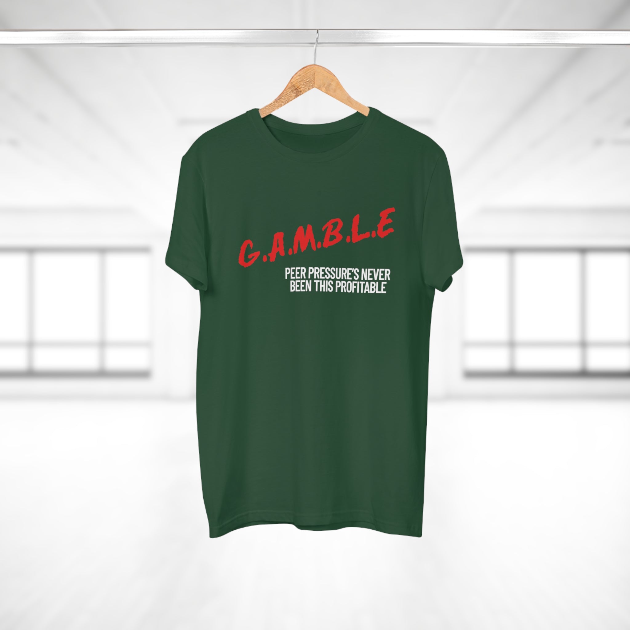 GAMBLE: Profitable Pressure Tee Shirt