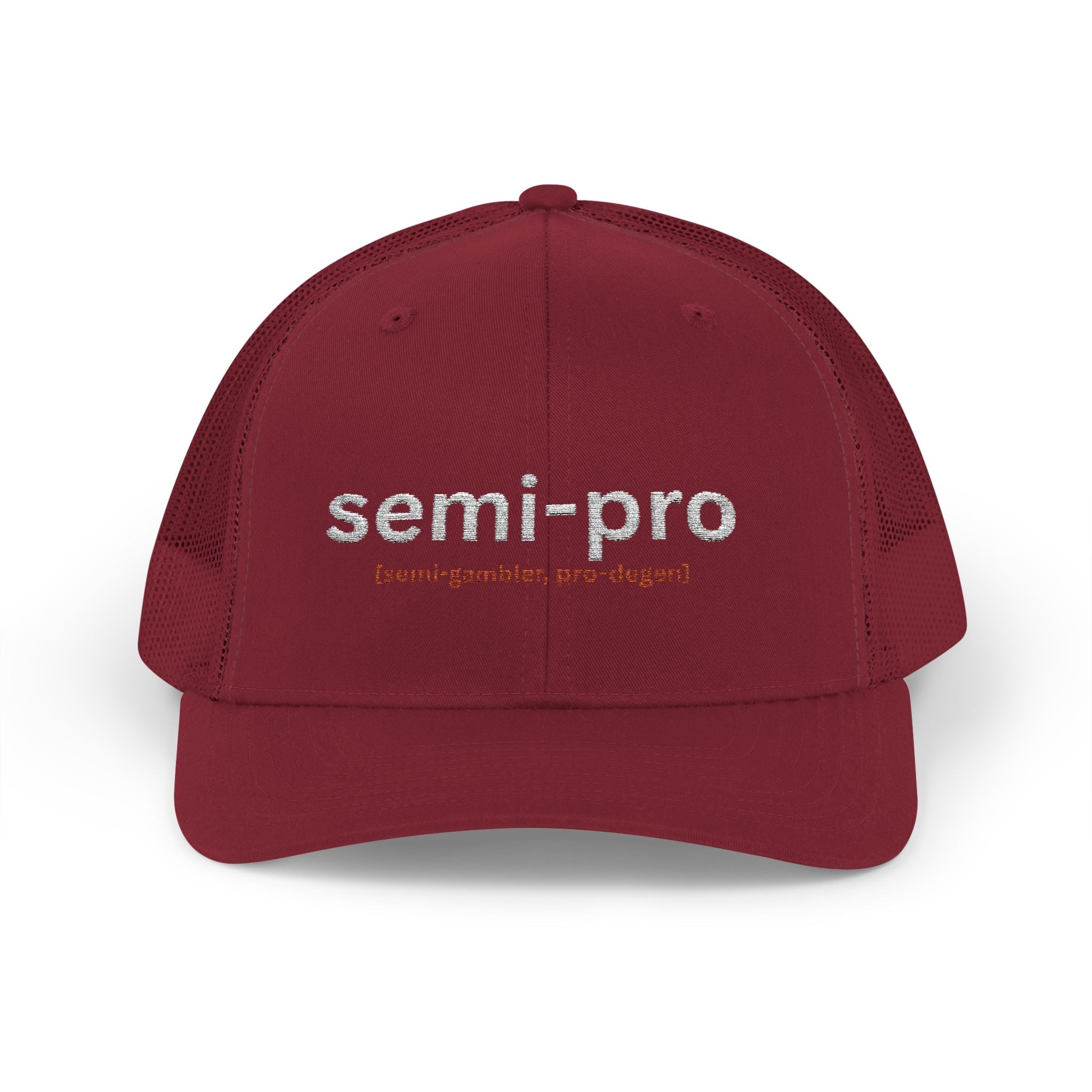 Semi-Pro Snapback Trucker Cap 2