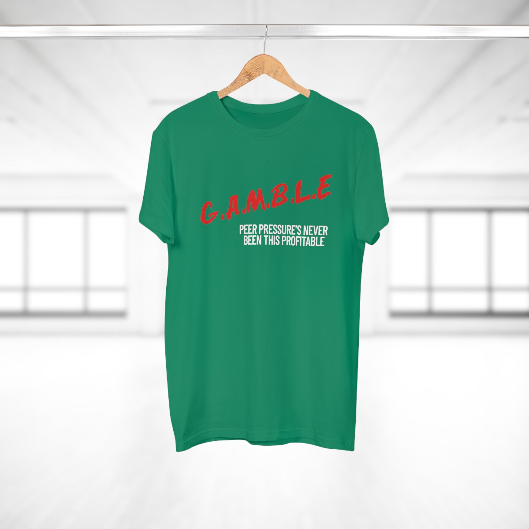 GAMBLE: Profitable Pressure Tee Shirt