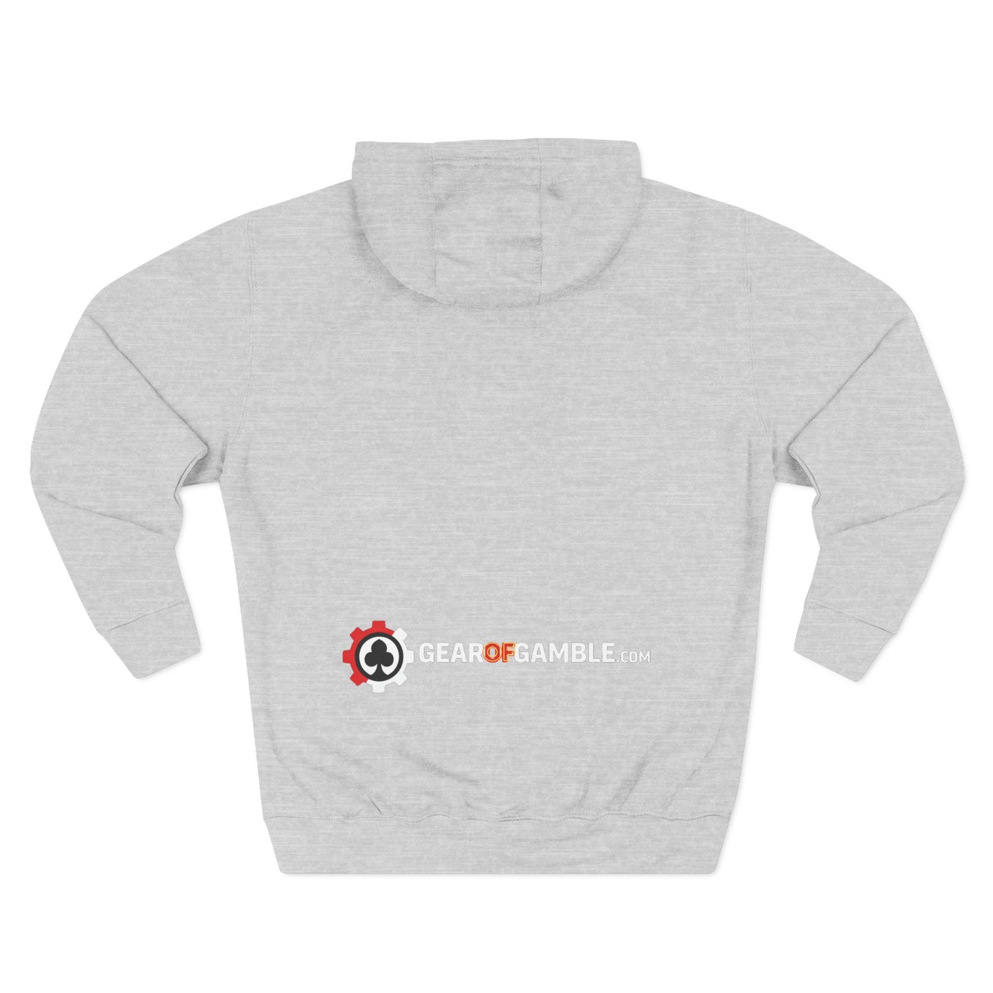 Big Rake Logo Fleece Hoodie — 'The Rake' Garden Tool Graphic Pullover