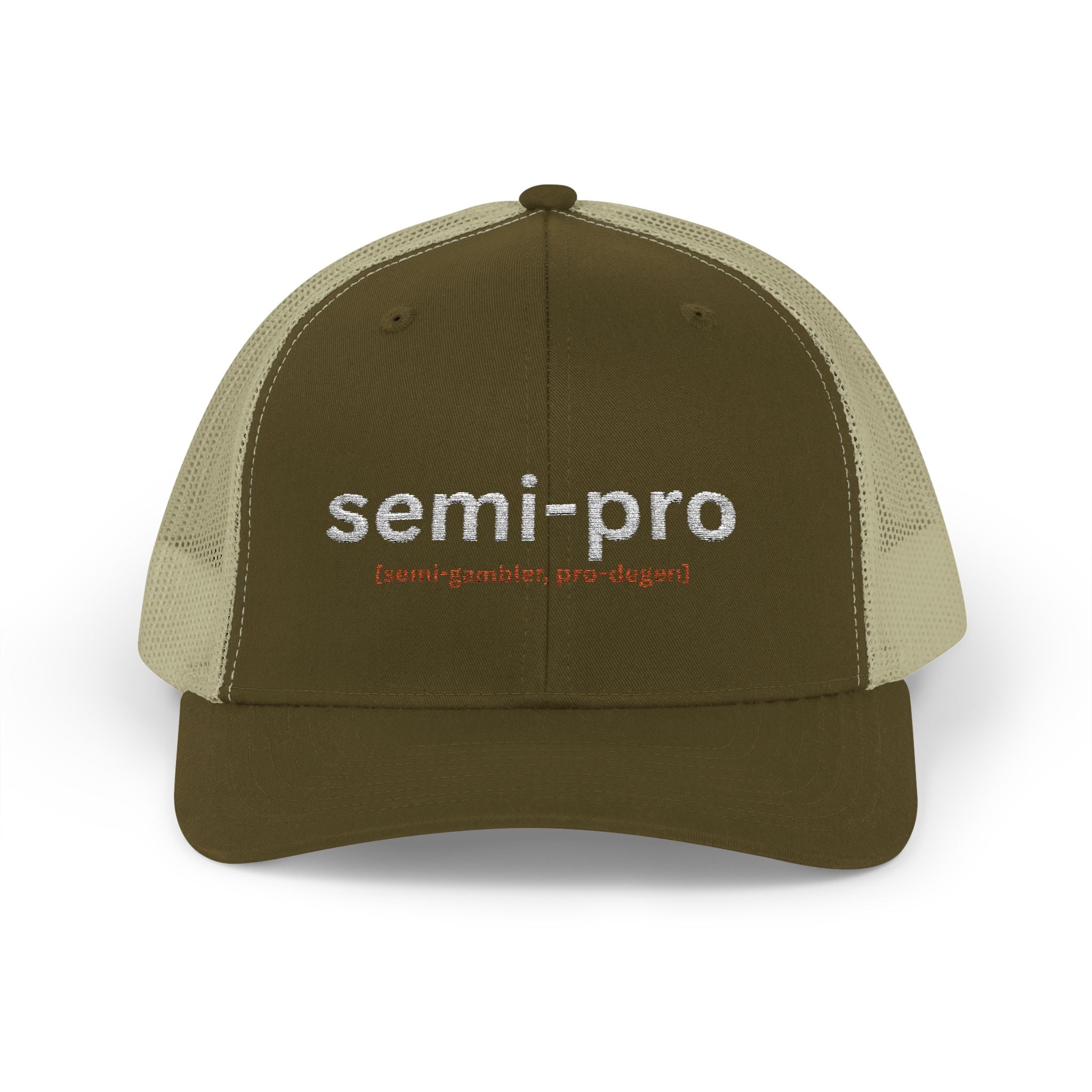 Semi-Pro Snapback Trucker Cap 2