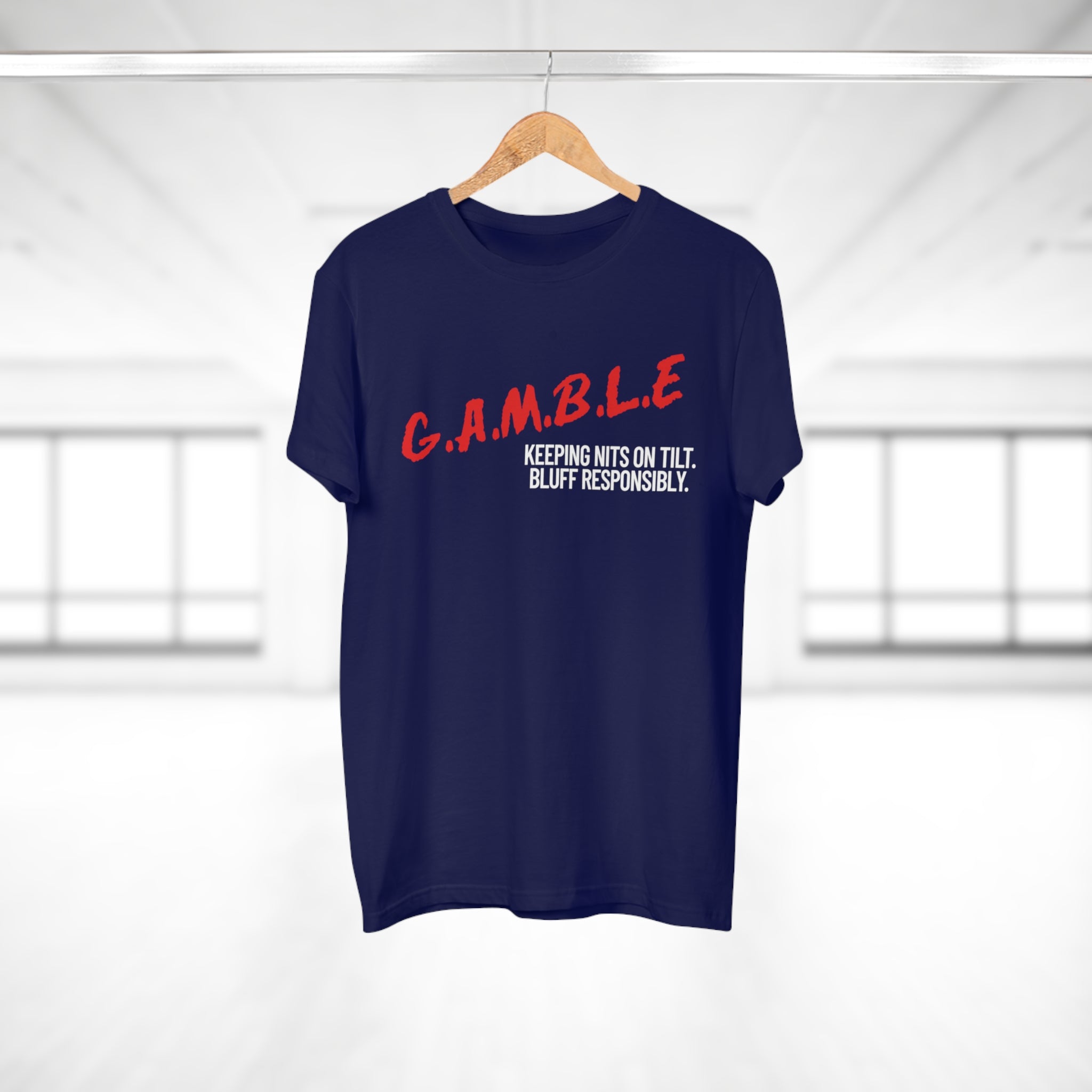 GAMBLE: Bluff Responsibly Tee Shirt