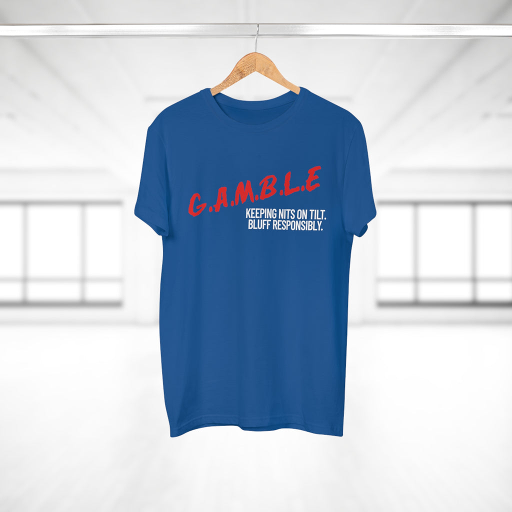 GAMBLE: Bluff Responsibly Tee Shirt