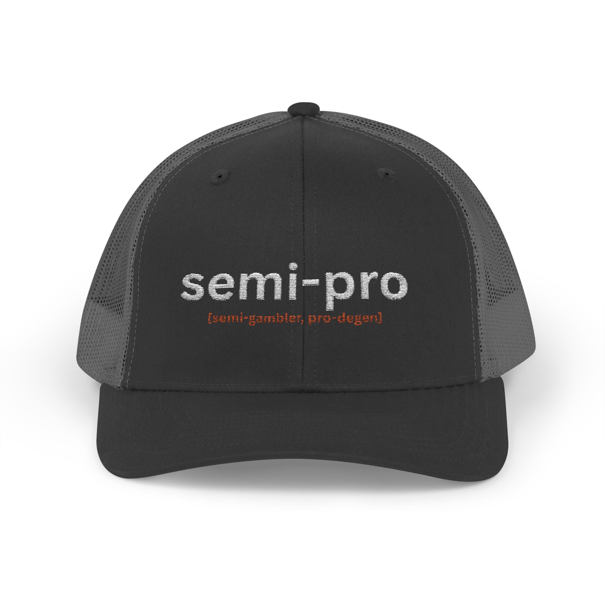Semi-Pro Snapback Trucker Cap 2