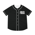 Black Fold. Baseball Jersey