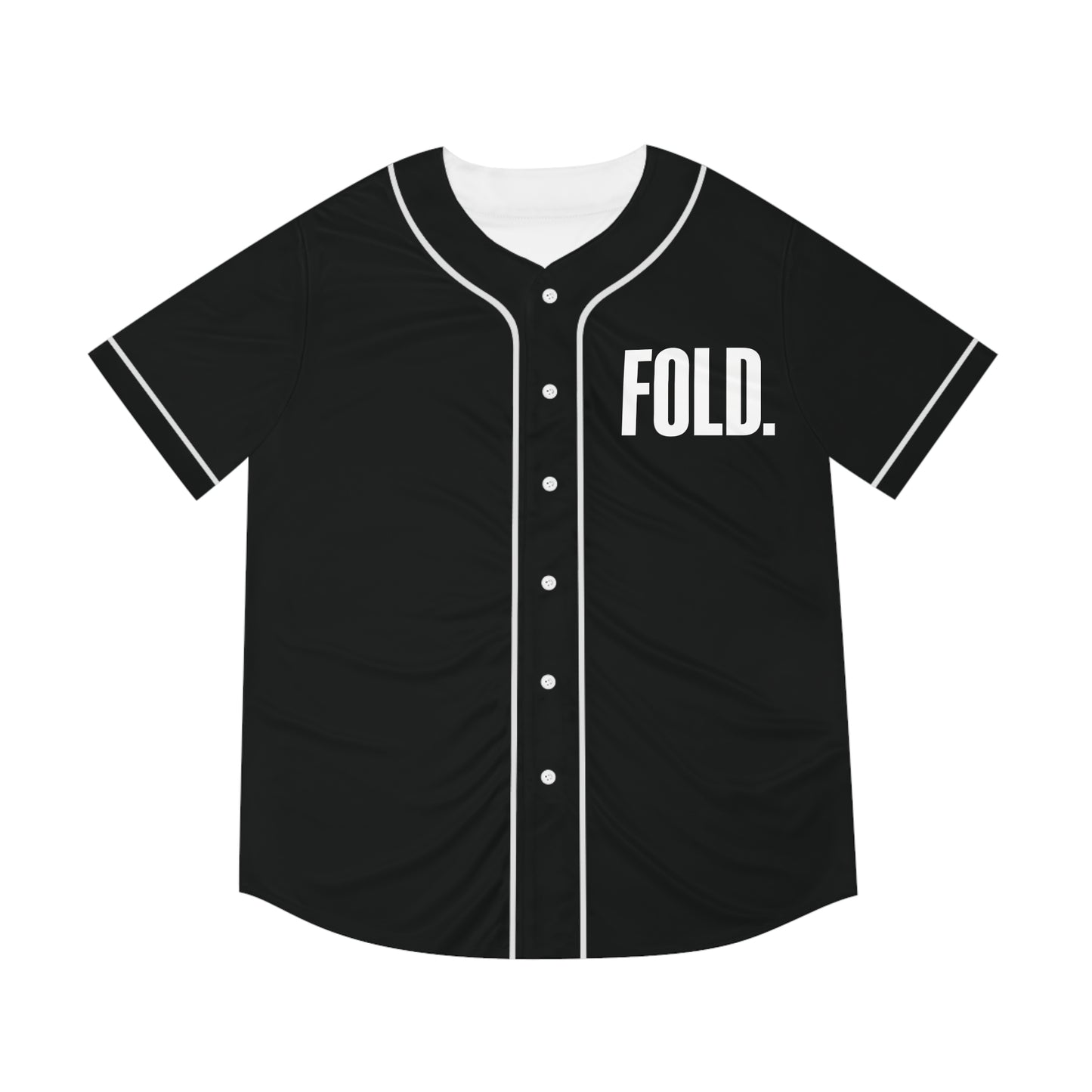 Black Fold. Baseball Jersey