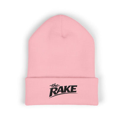 The Rake Embroidered Cuffed Beanie — Classic Logo Knit Hat