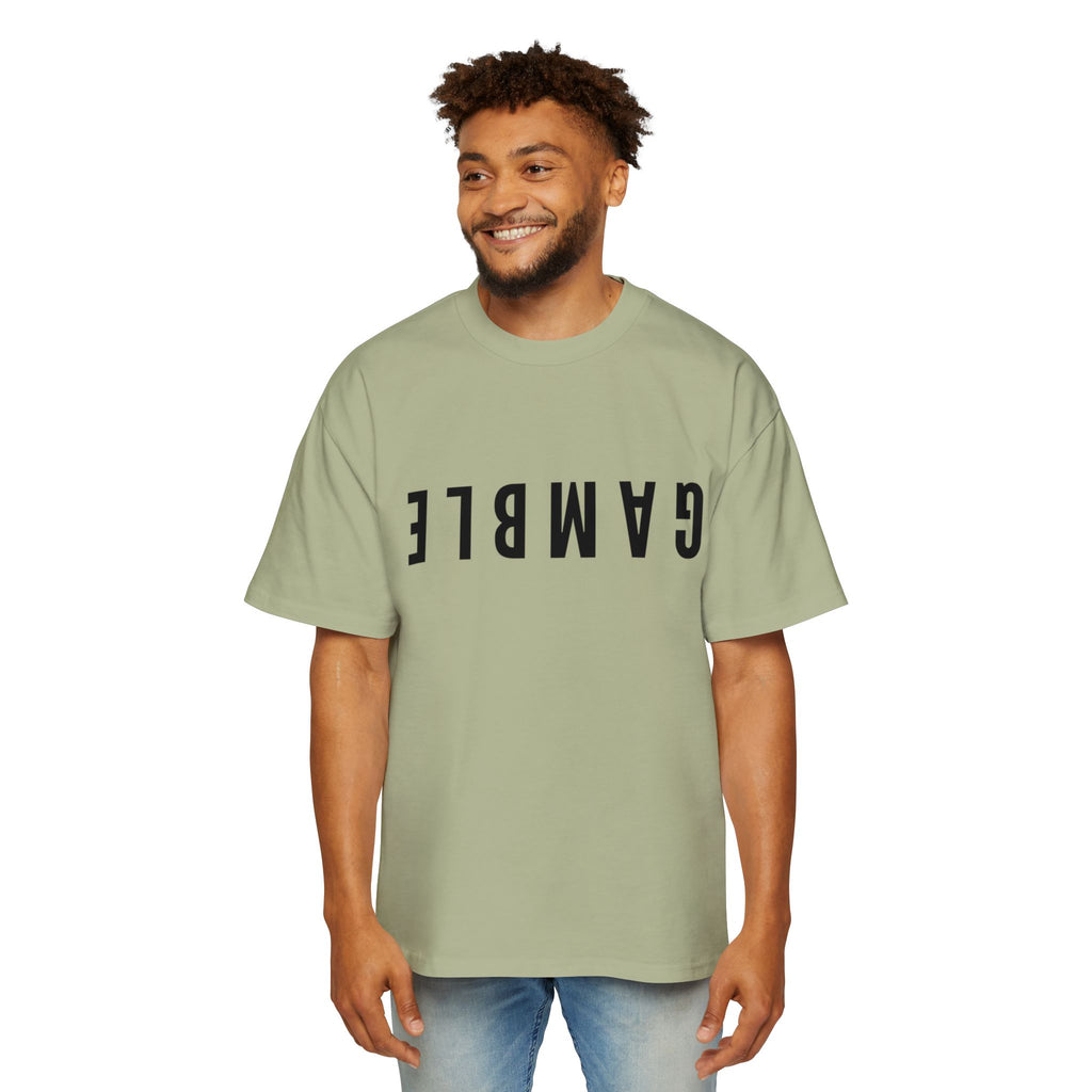 "Long Walks in the Big Blind" Lite Men's Oversized Tee