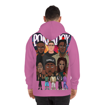 Pink ::Pokerdox Hoodie::