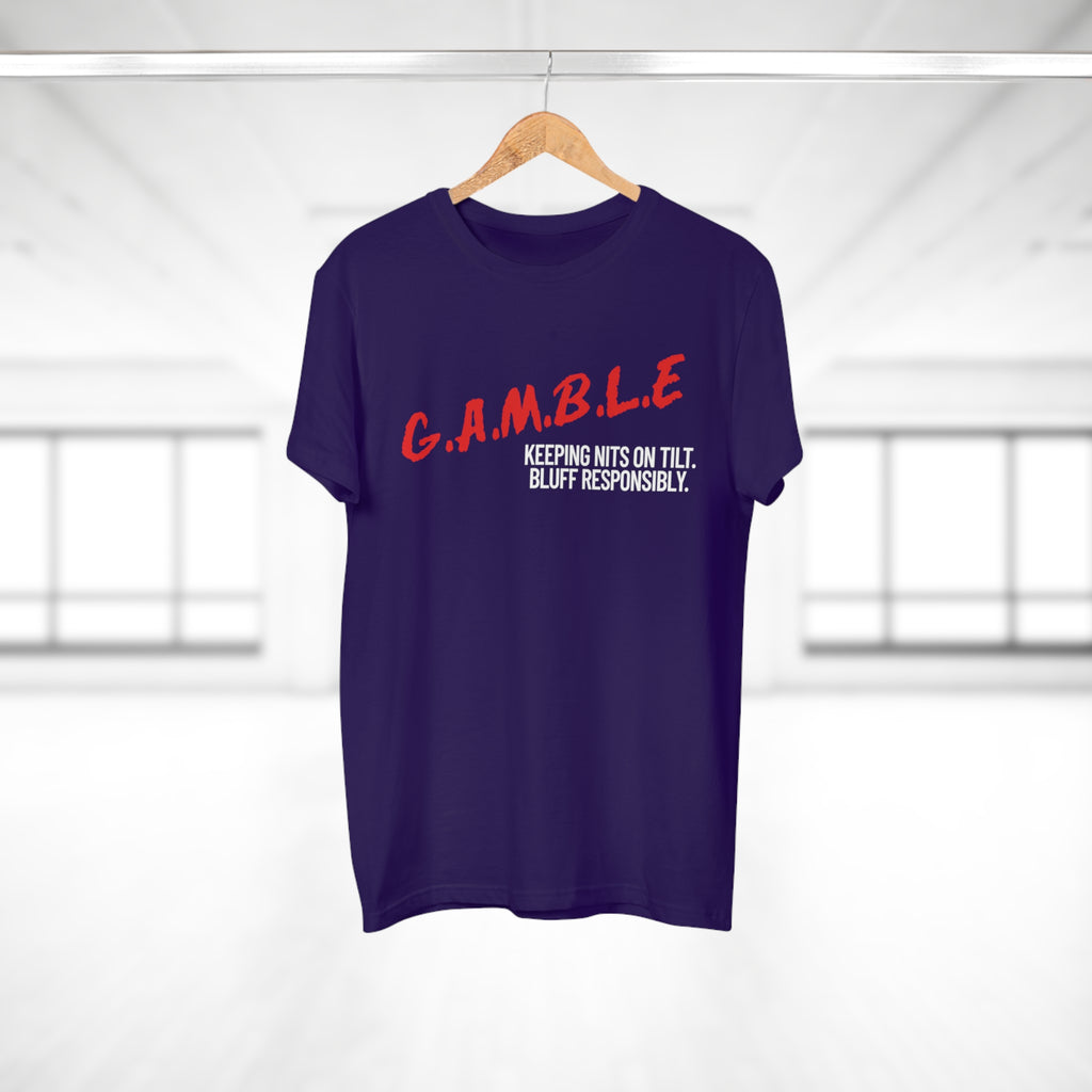 GAMBLE: Bluff Responsibly Tee Shirt