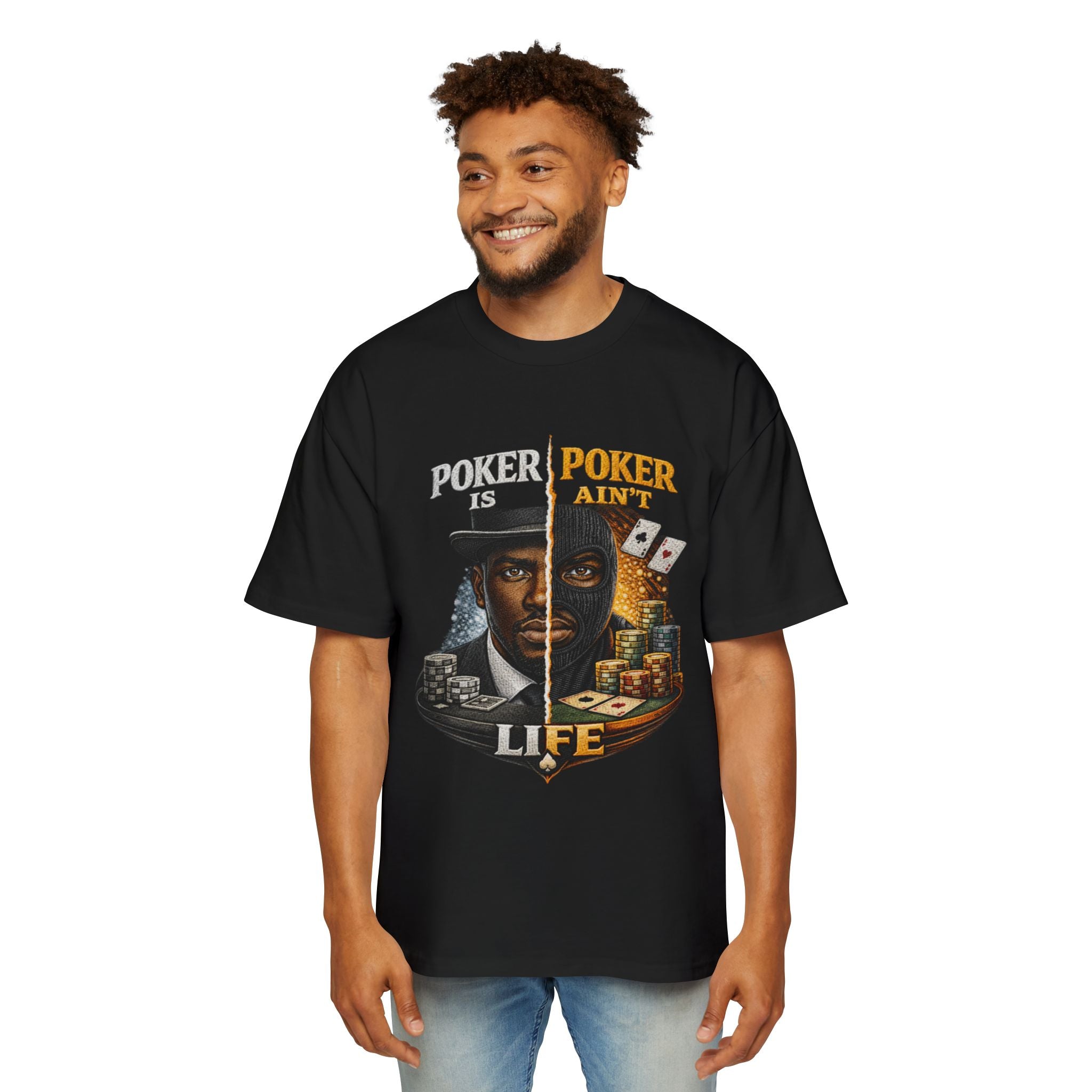 Poker Ain't Life Tee — Men's Poker Graphic T-Shirt