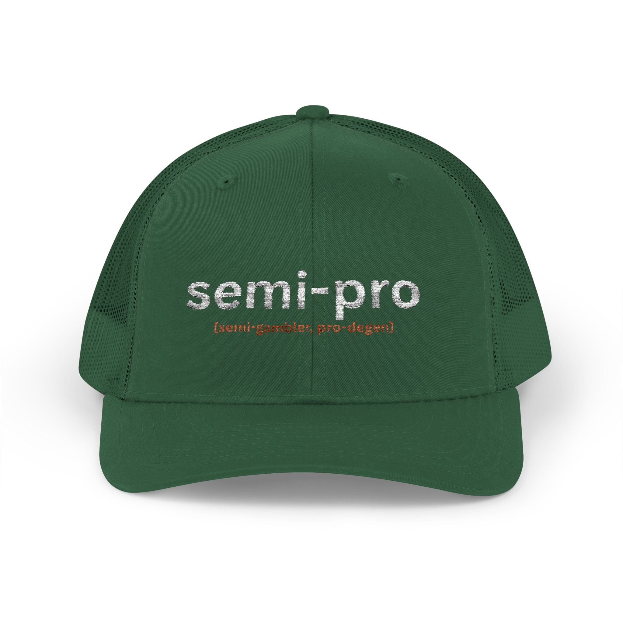 Semi-Pro Snapback Trucker Cap 2