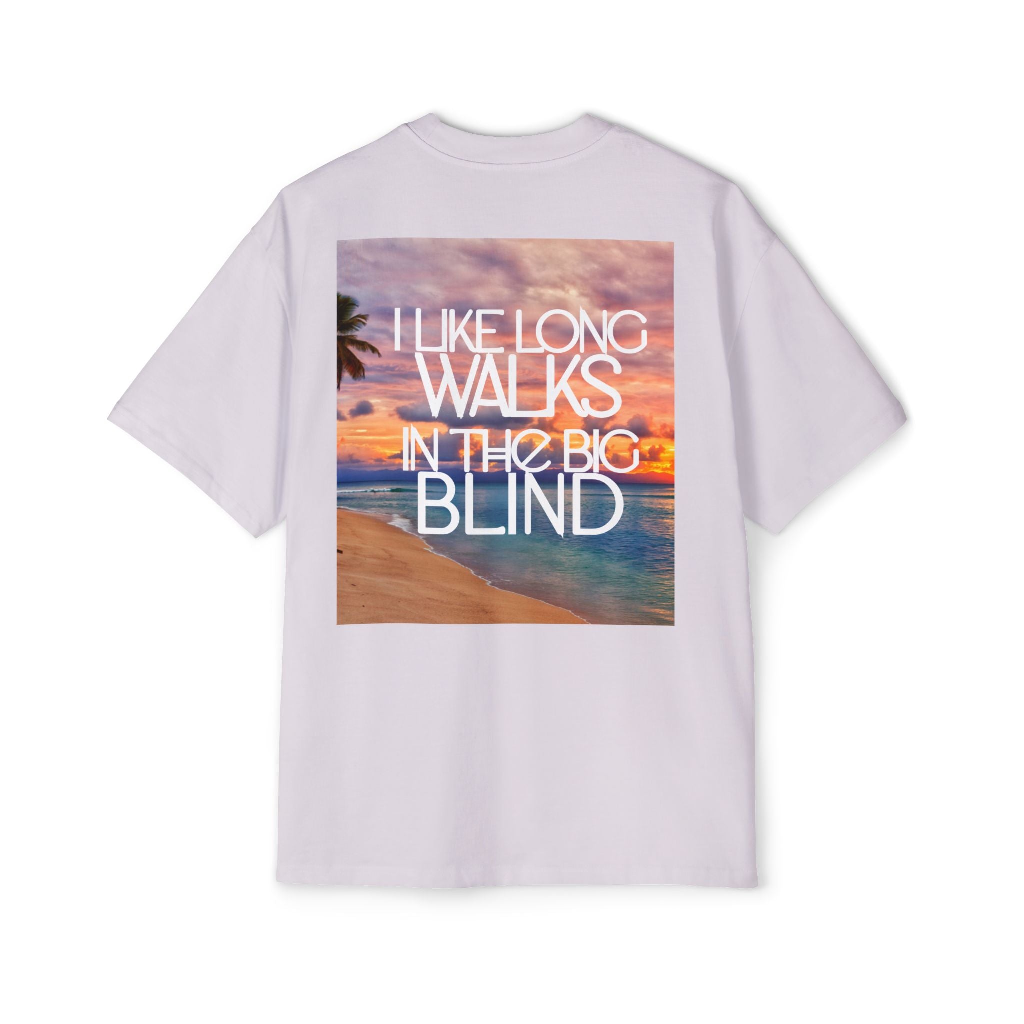 Long Walks in the Big Blind GAMBLE Tee OVERSIZED