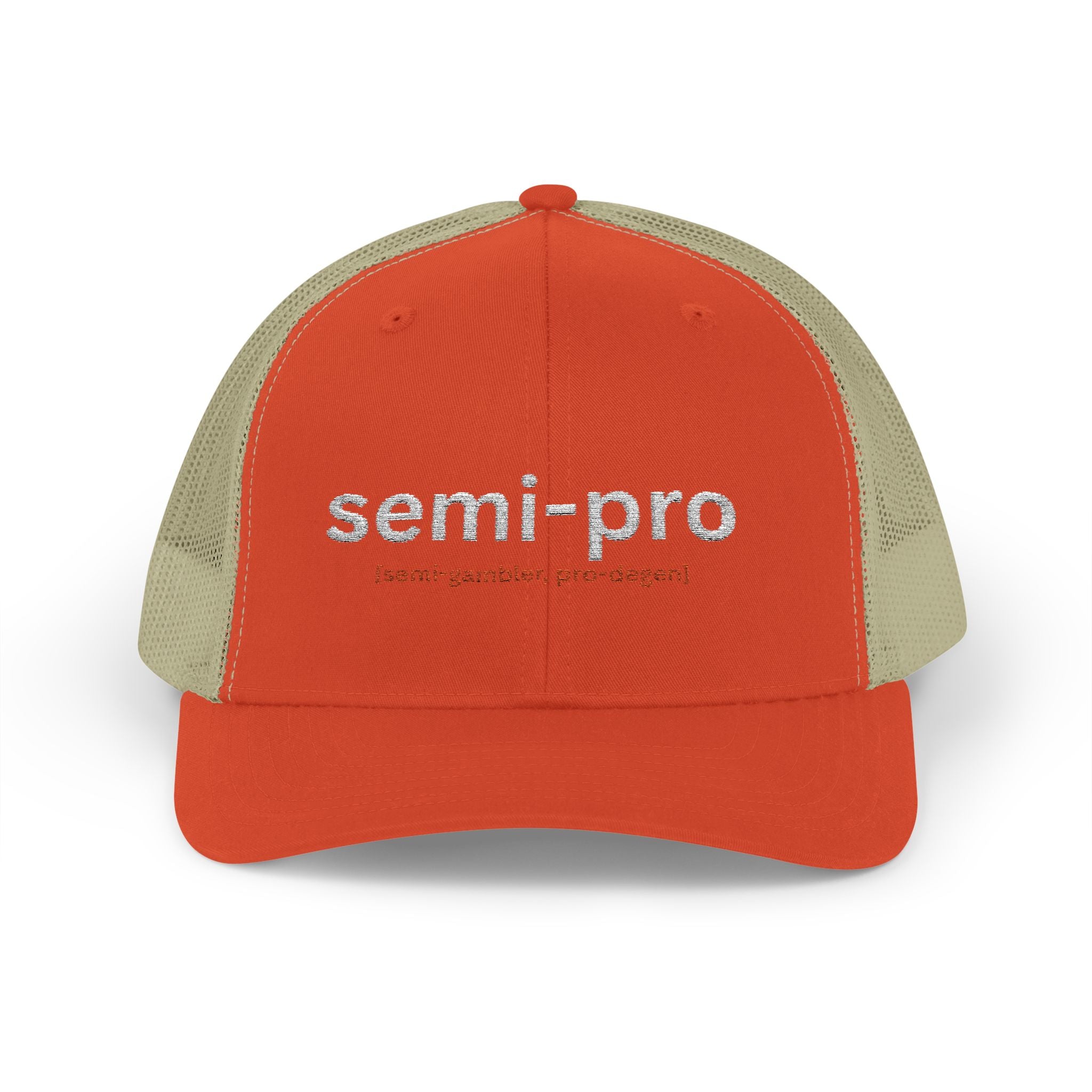 Semi-Pro Snapback Trucker Cap 2