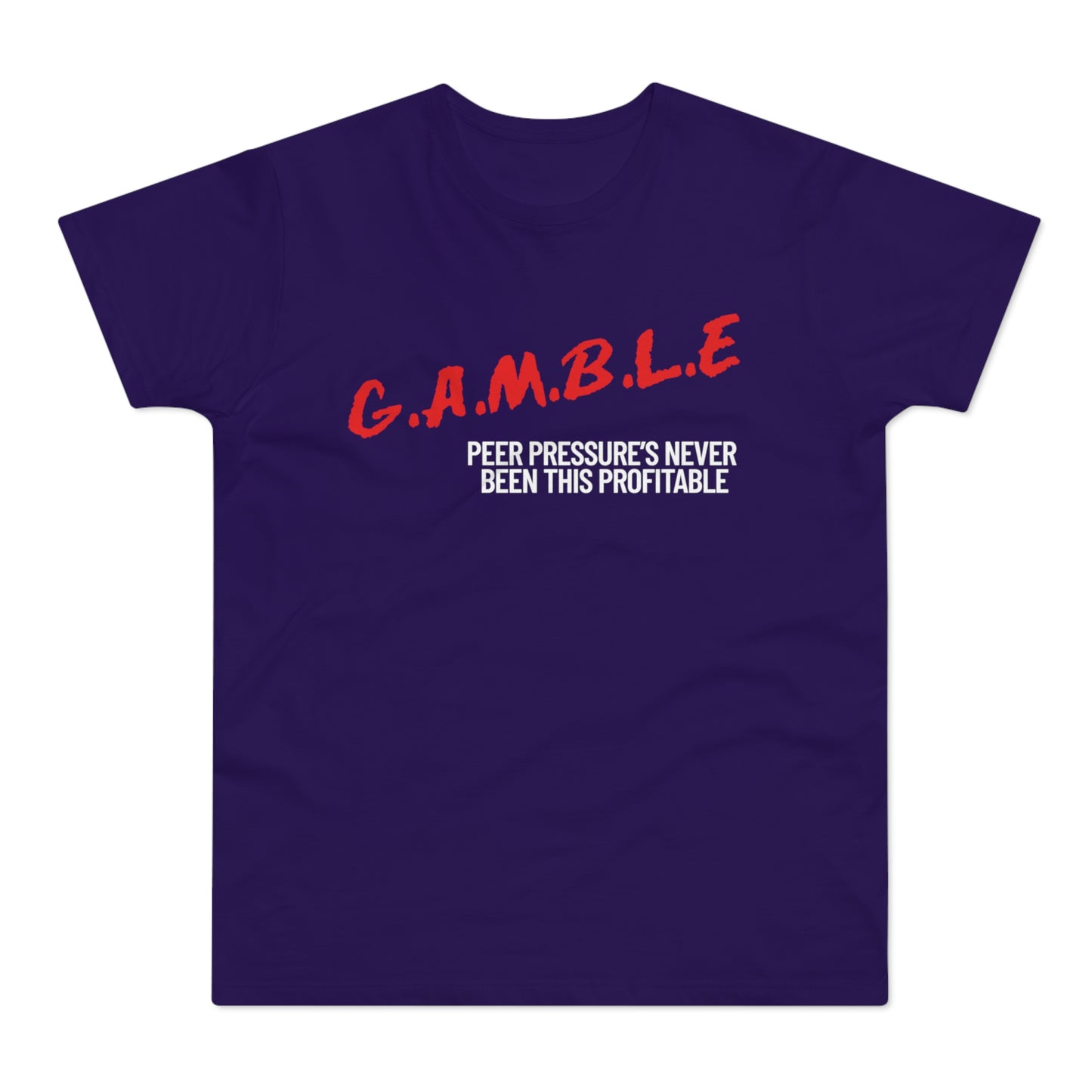 GAMBLE Men’s T-Shirt - Profitable Pressure - Casual Gaming Apparel