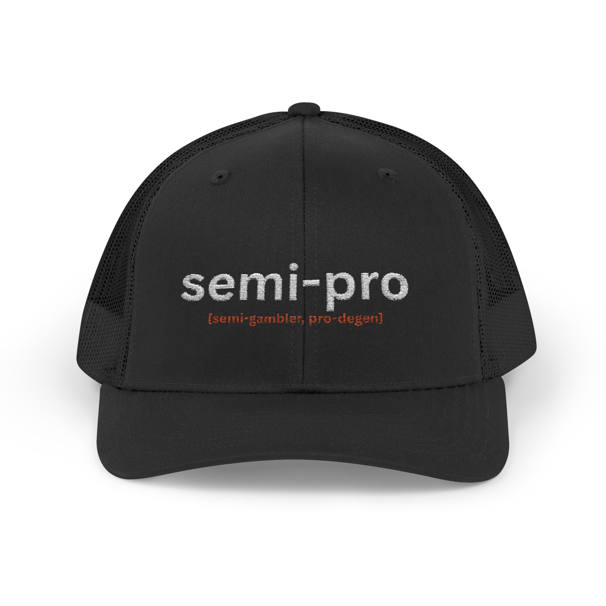 Semi-Pro Snapback Trucker Cap 2