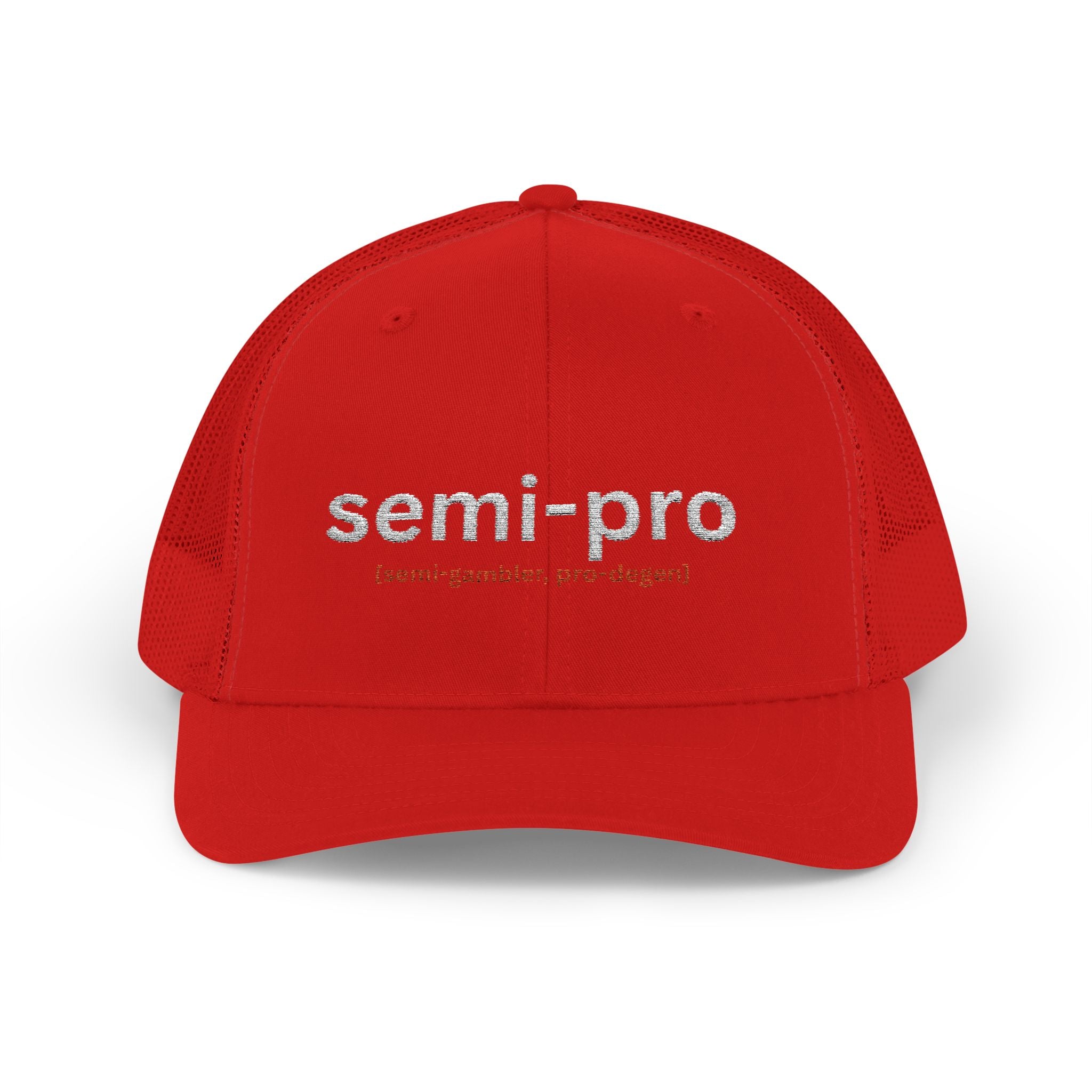 Semi-Pro Snapback Trucker Cap 2