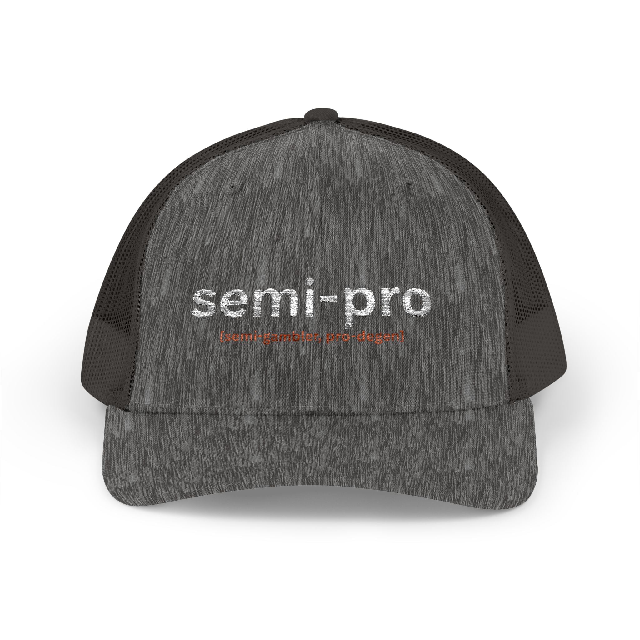 Semi-Pro Snapback Trucker Cap 2