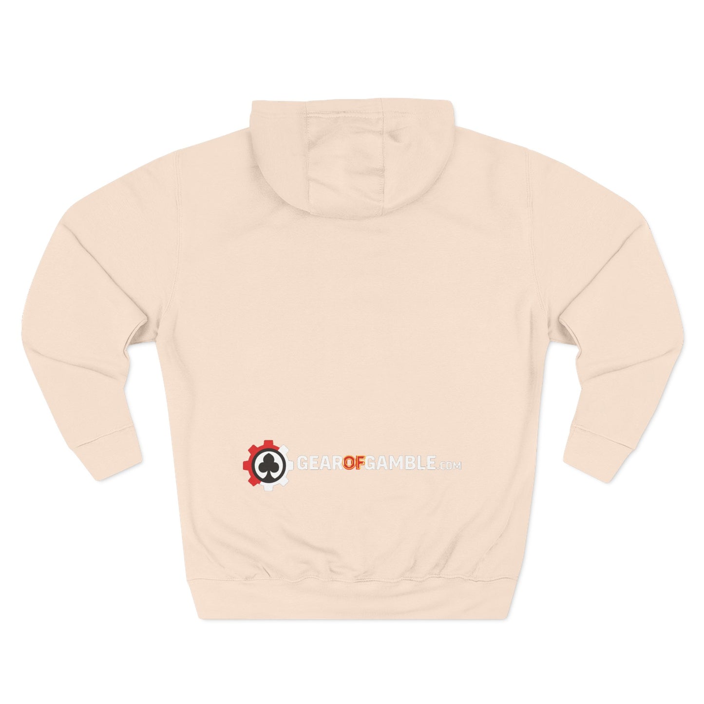 Big Rake Logo Fleece Hoodie — 'The Rake' Garden Tool Graphic Pullover