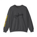 Crewneck Sweatshirt - 'Poker Is Life' Graphic with Sleeve 'Clear to Gamble' Accent