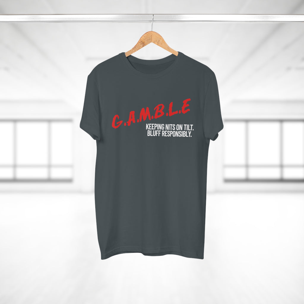 GAMBLE: Bluff Responsibly Tee Shirt