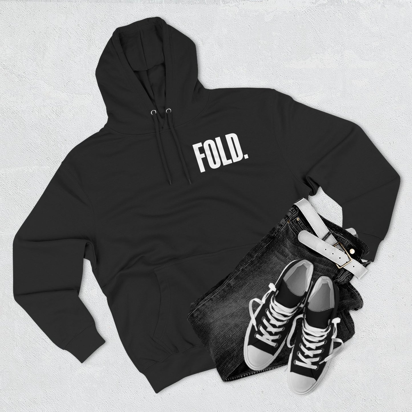 FOLD. Hoodie (Small Logo)