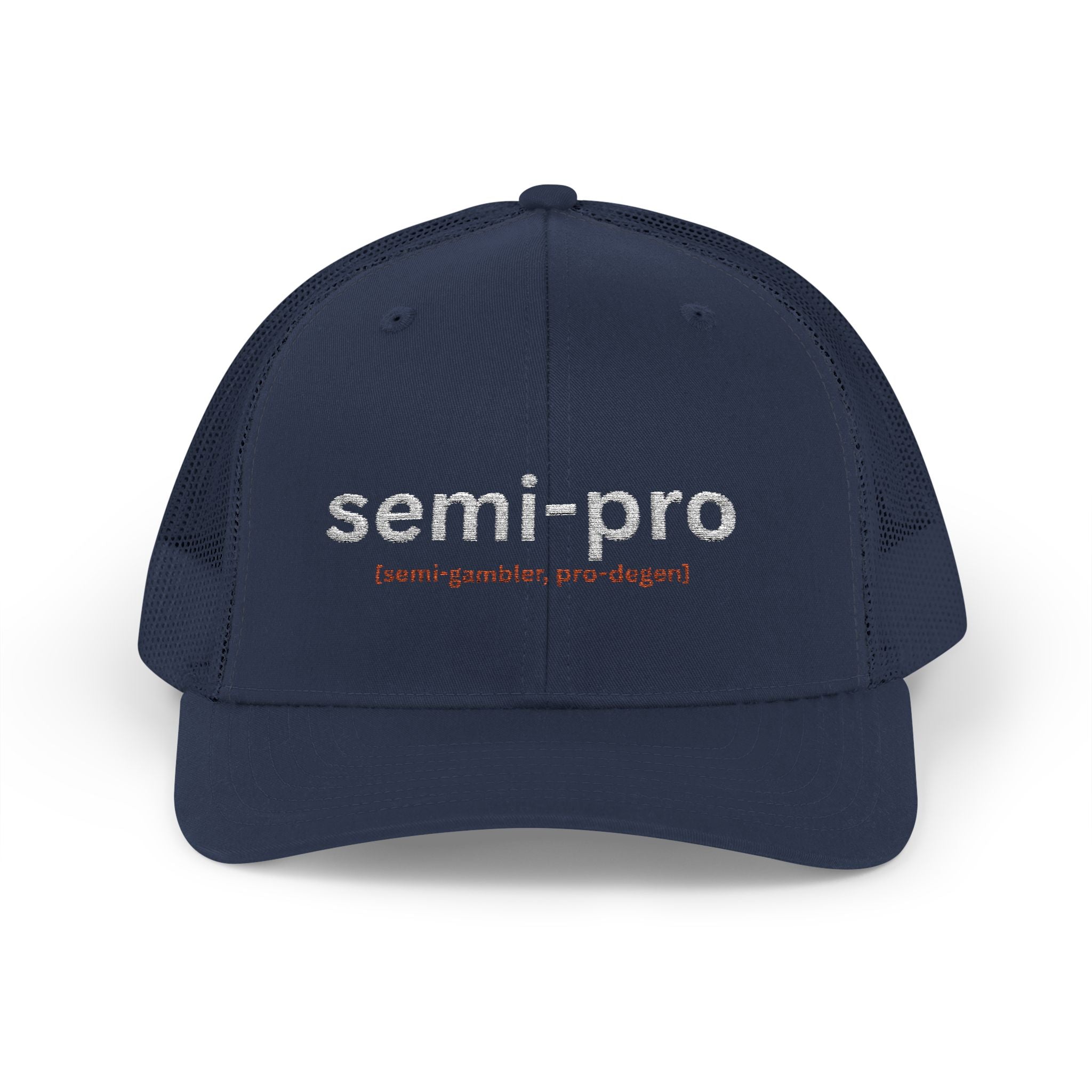 Semi-Pro Snapback Trucker Cap 2