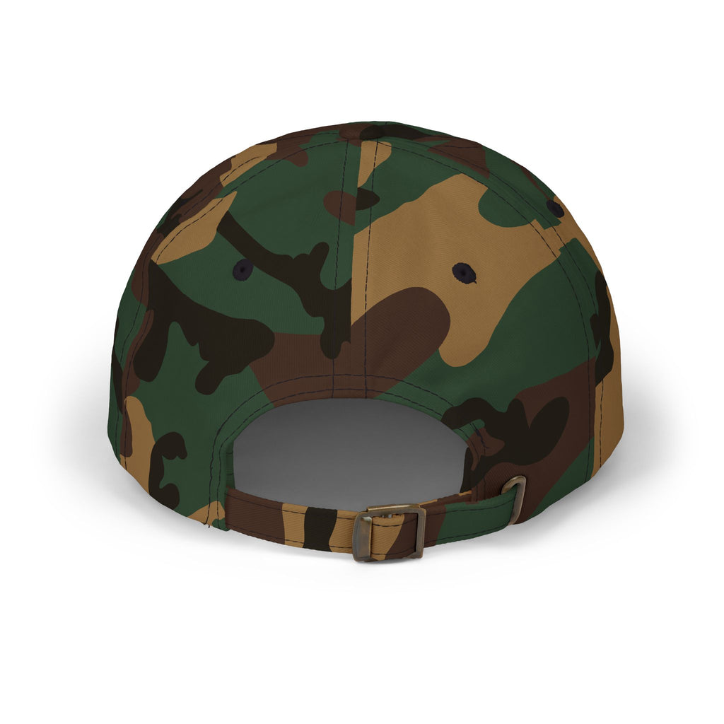 Camo "Poker Ain't Life" Classic Dad Cap — Vintage Card Player Hat
